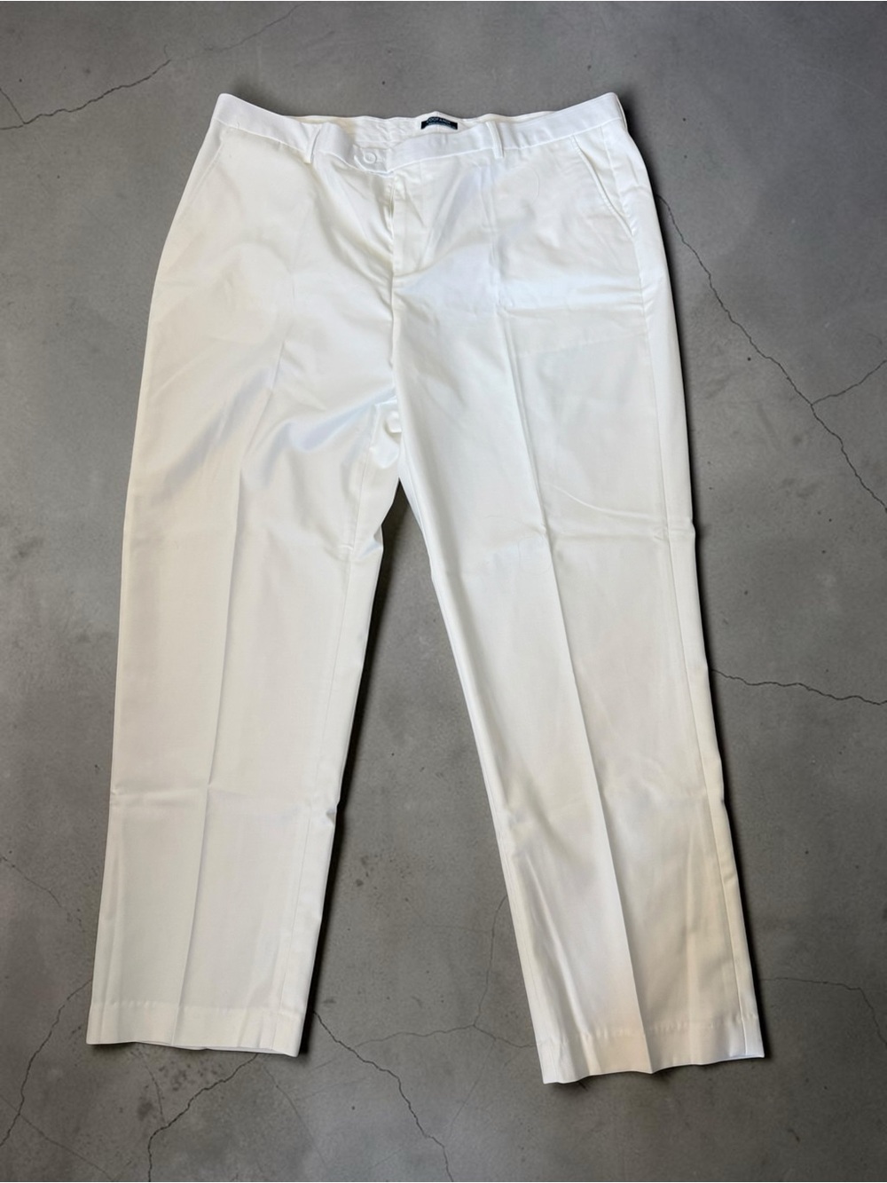 New withTags Coofandy Mens White Trouser /Pants 40Wx30L